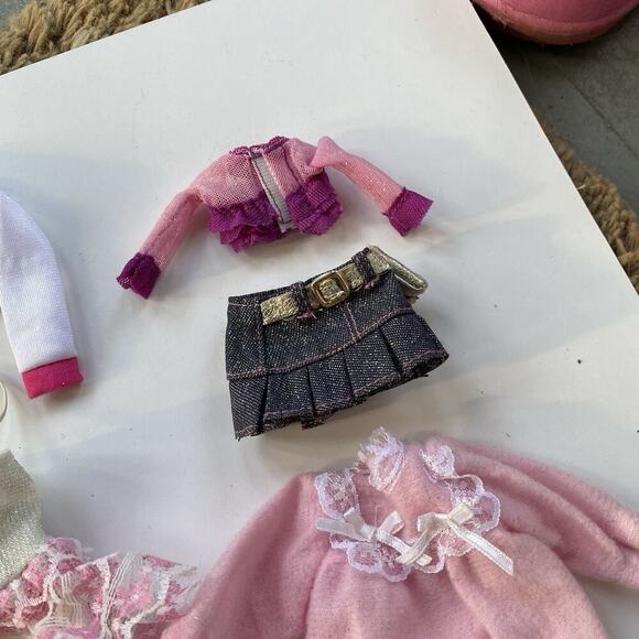 LOT OF 8 Vintage Barbie Dolls Clothes Outfits Dress Jacket Skirt Excellent Condi - Picture 6 of 7